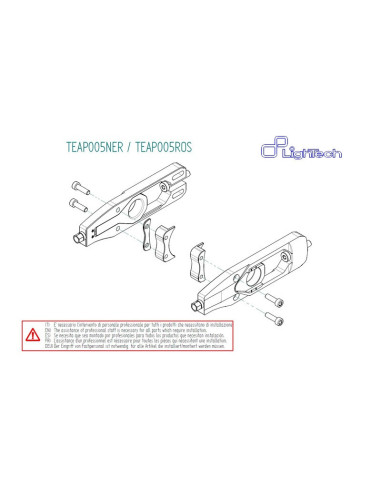 Tendeur de chaîne LIGHTECH bras oscillant