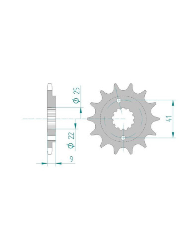 Kit chaine DID  ACIER POLARIS 500...