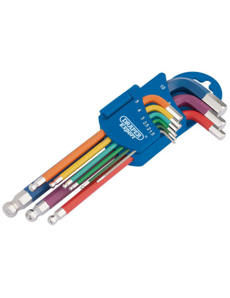 Jeu de clés à rotule DRAPER - 9 pièces