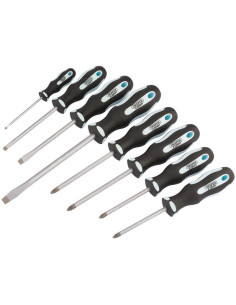 Jeu de tournevis DRAPER à prise souple - 8 pièces 2