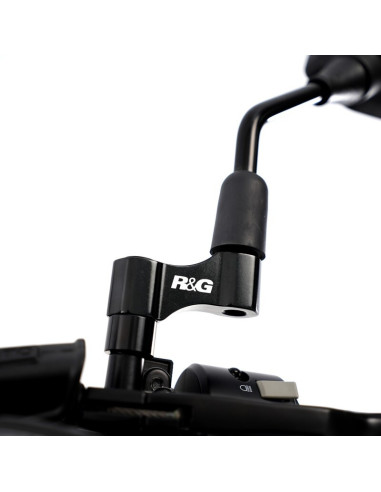 Extensions de rétroviseur R&G RACING pour rétroviseurs à filetage M10 x 1,25 RH