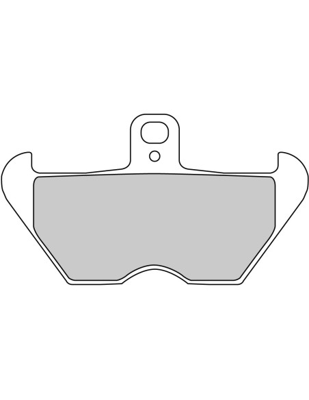 Plaquette moto Ferodo FDB2050P Organic