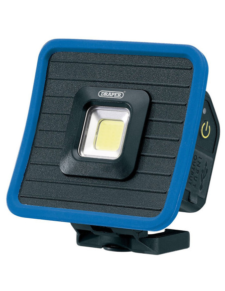 Mini projecteur LED COB rechargeable et banque d'alimentation DRAPER