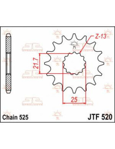 Pignon JT SPROCKETS Anti-Bruit
