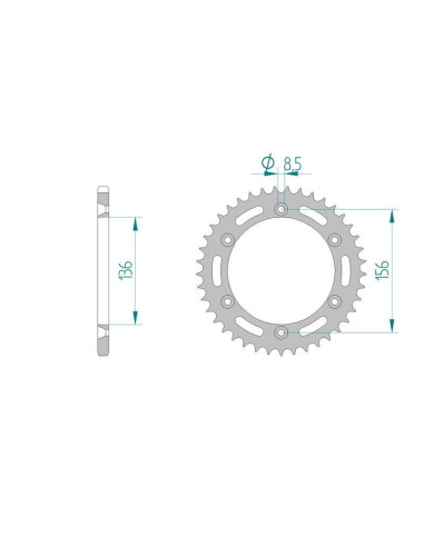 Kit chaine DID  ACIER SHERCO SEF 300...