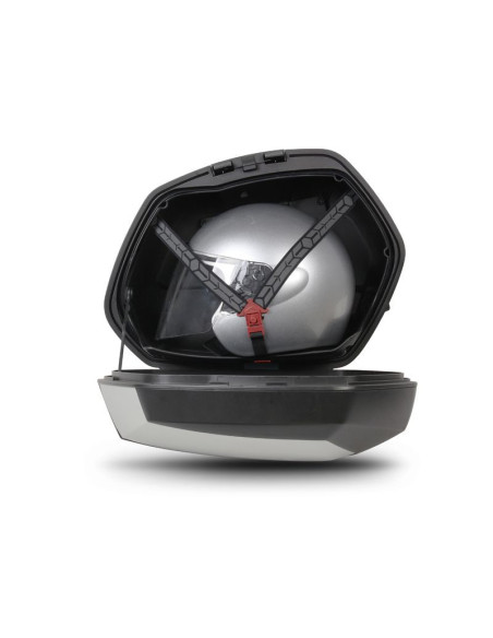 SIDE CASE SHAD SH35 avec casque