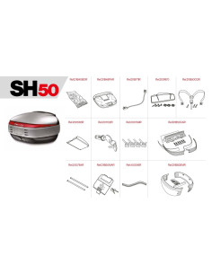 Pièces de rechange pour SHAD SH50.