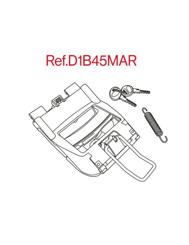 Pièces de rechange pour SHAD SH45.