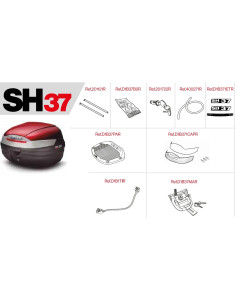 Pièces de rechange pour SHAD SH37.