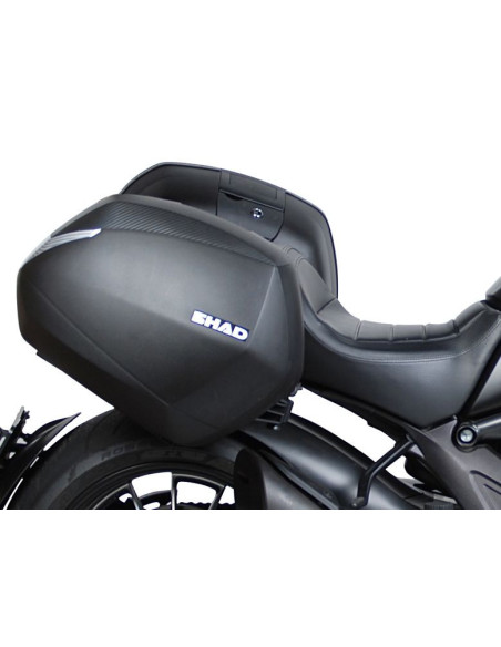 Fixation 3P system SHAD pour DUCATI DIAVEL 1200 14