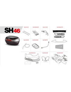 Pièces de rechange pour SHAD SH46.