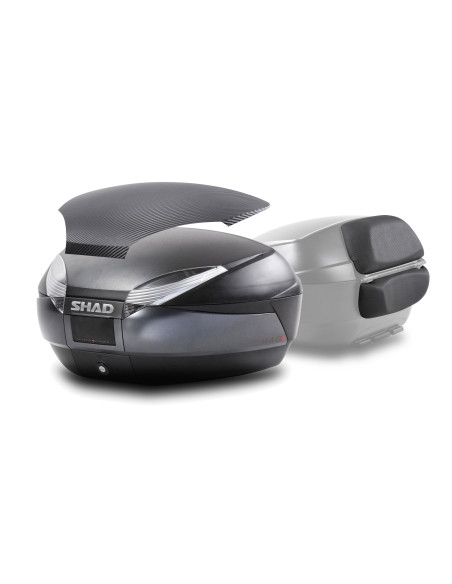 TOP CASE SHAD SH48 Gris Foncé Carbone PROMOTION