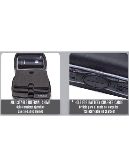 Support GPS SHAD fixation retroviseur