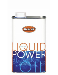 Huile pour filtre à air TWIN AIR Liquid Power - Bidon 1L x12