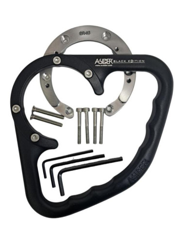 Poignée de réservoir A-SIDER Black Edition