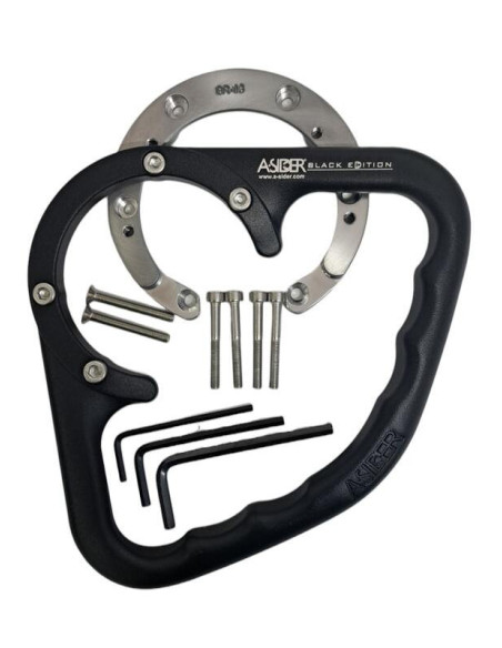 Poignée de réservoir A-SIDER Black Edition