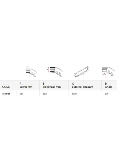 Courroie de transmission racing MALOSSI X K