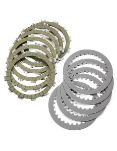 Kit disques garnis + lisses d'embrayage NEWFREN Performance 2