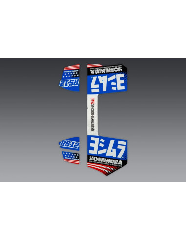 Jeu de stickers YOSHIMURA RS-12