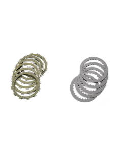 Kit disques garnis + lisses d'embrayage NEWFREN