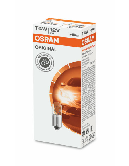 Ampoule OSRAM Original Line T4W 12V 4W - x10