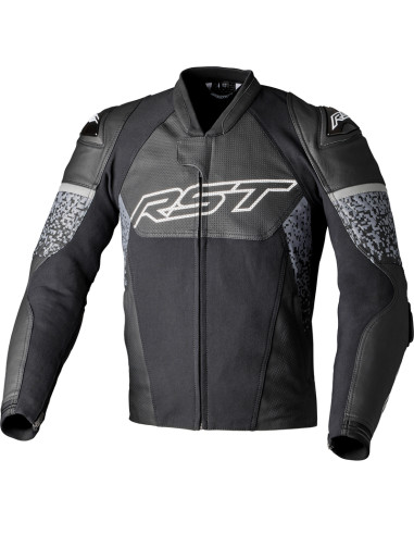 Veste cuir RST Pro Series Supersport-K CE - noir/gris