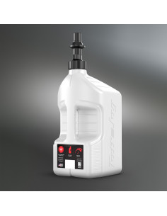 Bidon d'essence TUFF JUG blanc avec bouchon Ripper 5G/20L 2