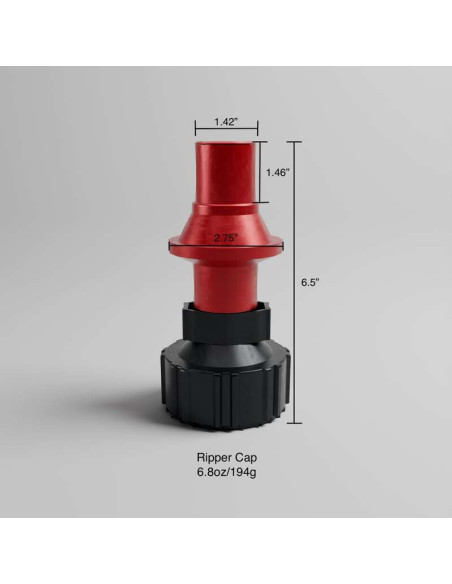 Bidon d'essence TUFF JUG avec bouchon Ripper 5G/20L