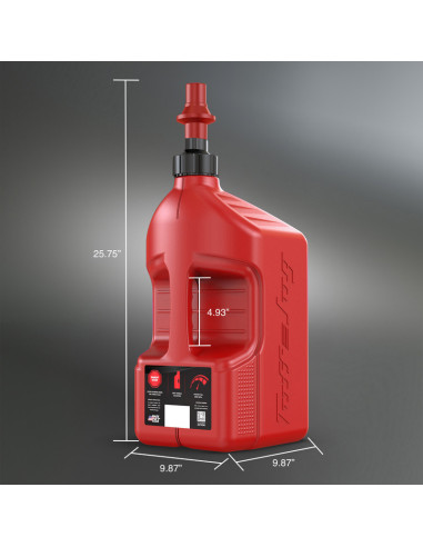 Bidon d'essence TUFF JUG vert avec bouchon Ripper 5G/20L