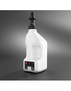 Bidon d'essence TUFF JUG blanc avec bouchon Ripper 2.5G/10L 2