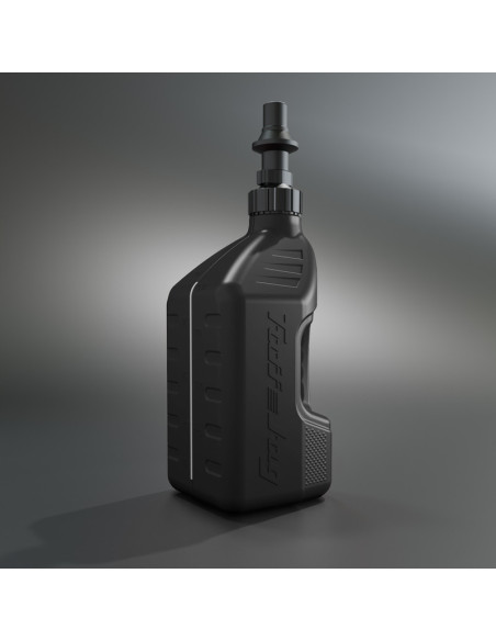 Bidon d'essence TUFF JUG noir avec bouchon Ripper 2.5G/10L