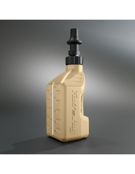 Bidon d'essence TUFF JUG beige avec bouchon Ripper 1.25G/5L