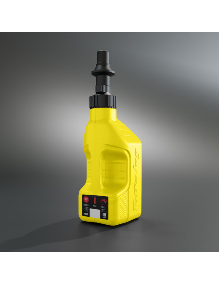 Bidon d'essence TUFF JUG jaune avec bouchon Ripper 1.25G/5L