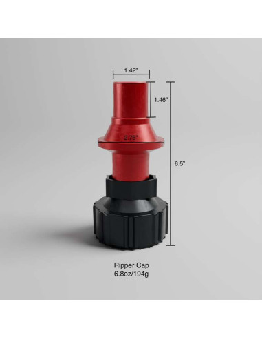 Bouchon TUFF JUG Ripper 2.7G/10L noir G3