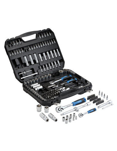 Coffret de douilles et d'embouts métriques DRAPER HI-TORQ® 1/4" 3/8" et 1/2" (188 pièces)