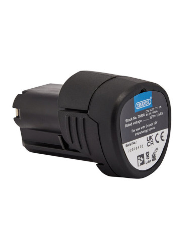 Batterie DRAPER Li-ion 12 V 1,5 Ah