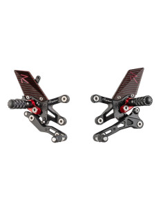 Commande reculées réglables LIGHTECH sélection standard Dicati Panigale 1299