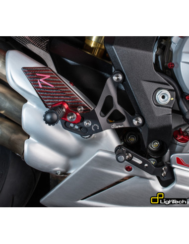 Commande reculées réglables LIGHTECH sélection standard Dicati Panigale 1299