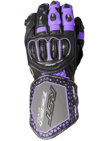 Gants femme RST TracTech Evo 4 - noir/fuchsia/gris