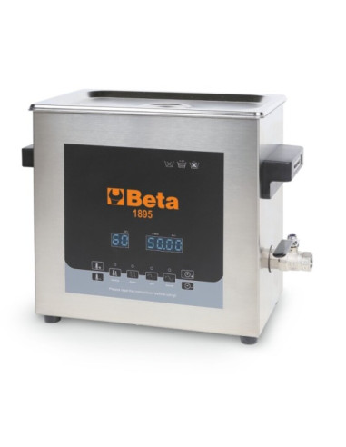 Bac à ultrasons BETA avec fonction spéciale de dégazage - 13L