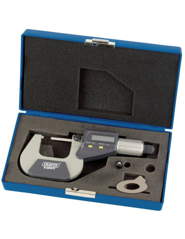 Micromètre numérique DRAPER double lecture - 0 - 25 mm/0 - 1"