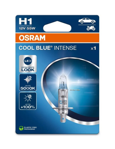 Ampoule OSRAM Cool Blue Intense Bulb H1 12V/55W - x1