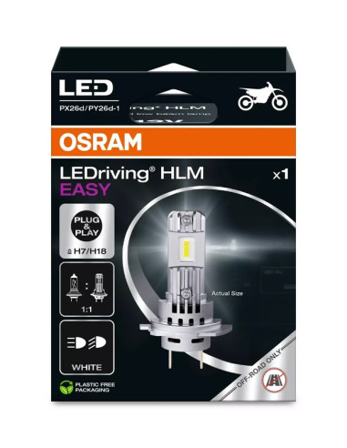 Ampoule OSRAM LEDriving HL Easy H7/H18