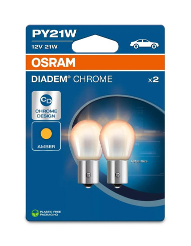 Ampoule OSRAM Diadem PY21W 12V/21W - X2