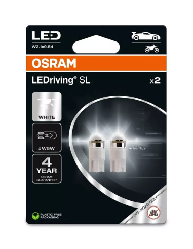 Ampoule OSRAM Retrofit LEDriving W5W 12V 0,8W