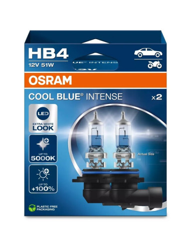 Ampoule OSRAM Cool Blue Intense HB4 12V/51W - x2