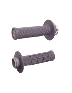 Revêtements ODI Micro-X Lock-On semi-gaufré - graphite/argent 2