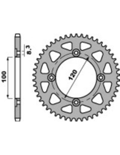 Couronne PBR acier standard 4453 - 420 2
