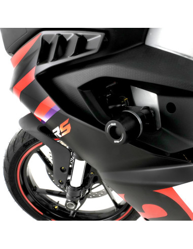 Tampons de protection R&G RACING Aero - noir