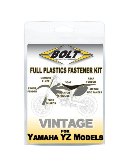 Kit visserie plastiques BOLT